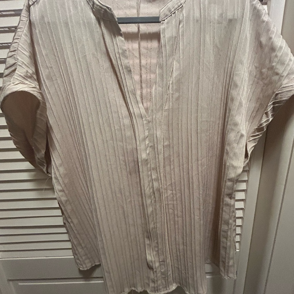 SHEIN Curve 2XL Beige Top